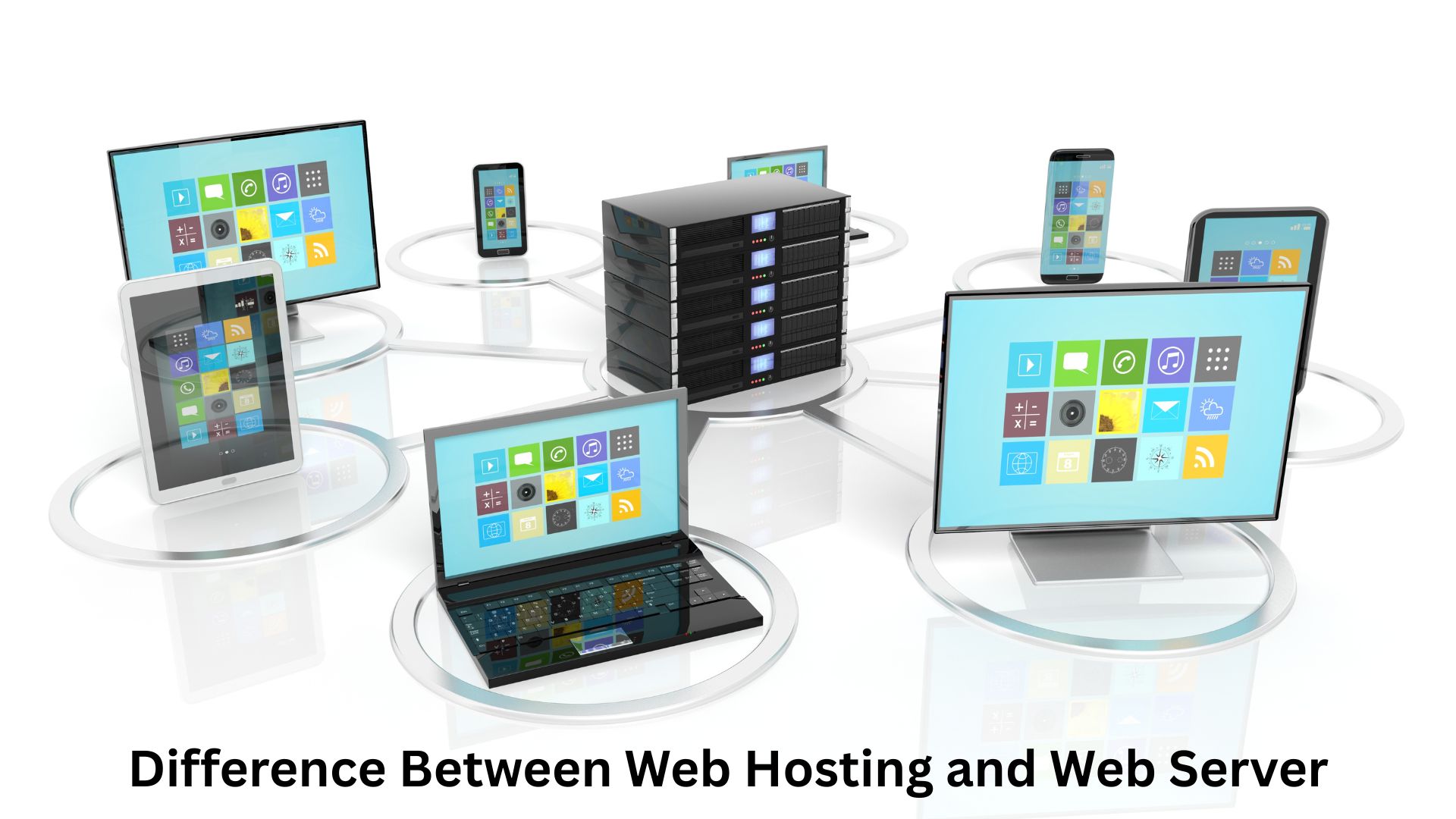difference between web hosting and web server
